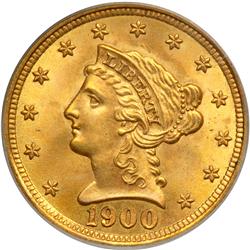 1900 $2.50 Liberty PCGS MS66