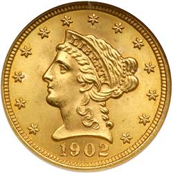 1902 $2.50 Liberty NGC MS66