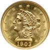 Image 1 : 1903 $2.50 Liberty NGC MS66