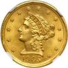 Image 1 : 1905 $2.50 Liberty NGC MS66