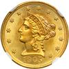Image 1 : 1905 $2.50 Liberty NGC MS66