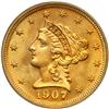 Image 1 : 1907 $2.50 Liberty PCGS MS66
