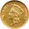 Image 1 : 1854 $3 Gold NGC AU58