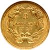 Image 2 : 1854 $3 Gold NGC AU58