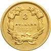 Image 2 : 1854 $3 Gold