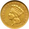 Image 1 : 1861 $3 Gold NGC VF35