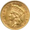Image 1 : 1878 $3 Gold PCGS MS62