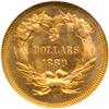 Image 2 : 1880 $3 Gold NGC MS64