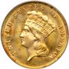 Image 1 : 1888 $3 Gold PCGS MS65