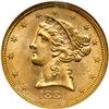 Image 1 : 1881 $5 Liberty NGC MS65