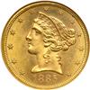 Image 1 : 1885-S $5 Liberty NGC MS65