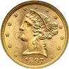 Image 1 : 1897 $5 Liberty NGC MS65