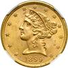 Image 1 : 1899 $5 Liberty NGC MS65
