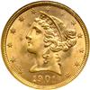 Image 1 : 1901 $5 Liberty NGC MS65