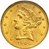 Image 1 : 1904 $5 Liberty NGC MS65