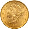 Image 1 : 1885-S $20 Liberty PCGS MS62