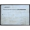 Image 1 : J.G. Kellogg Assay Receipt