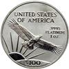 Image 2 : 1997. Platinum $100.00 1 oz.