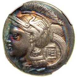 Lucania, Velia, c. 300-281 BC. AR Stater or Nomos (7.35