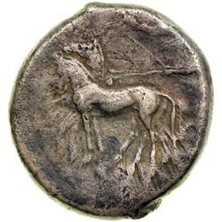 Sicily, Gela, c. 420-415 BC. AR Tetradrachm (16.44 g)