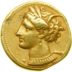 Sicily, Siculo-Punic Coinage, c. 310 BC. Electrum State