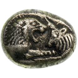 Kings of Lydia. Kroisos, c. 561-546 BC. AR Sixth Siglos