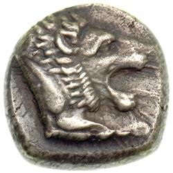 Karia, Knidos, c. 465-449 BC. AR Drachm (6.24 g)