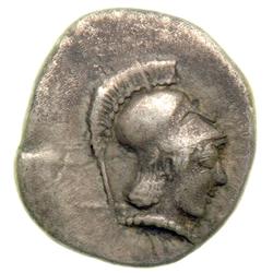 A Cappadocian Drachm and Four Silver Fractions, emanati