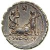 Image 2 : C. Sulpicius C.f. Galba, moneyer. AR Serrated Denarius
