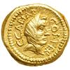 Image 1 : Julius Caesar, d. 44 BC. Gold Aureus (8.27 g) minted at