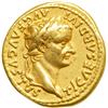 Tiberius, AD 14-37. Gold Aureus (7.69 g) minted at Lugd
