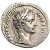 Tiberius, AD 14-37. AR Denarius minted at Lugdunum