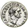 Vespasian, AD 69-79. AR Denarius minted at Rome, late A