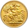 Image 2 : Australia. Half Sovereign, 1918-P (Perth)