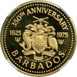 Barbados. 100 Dollars, 1975