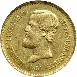 Brazil. 20,000 Reis, 1851