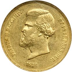 Brazil. 20,000 Reis, 1856