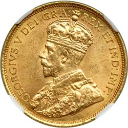 Canada. 5 Dollars, 1912