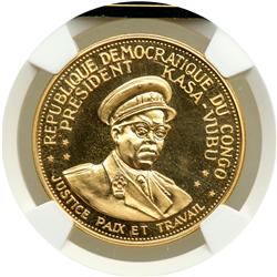 Congo (Democratic Republic). 100 Francs, 1965