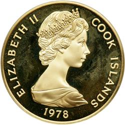 Cook Islands. 250 Dollars, 1978
