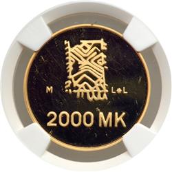 Finland. 2000 Markkaa, 1995