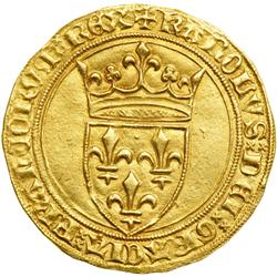 France. Ecu d'or a la couronne, ND