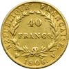 Image 2 : France. 40 Francs, 1806-U (Torino)
