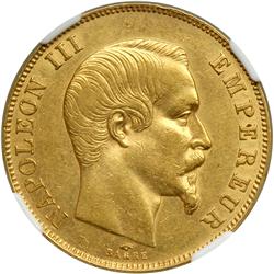 France. 50 Francs, 1857-A (Paris)