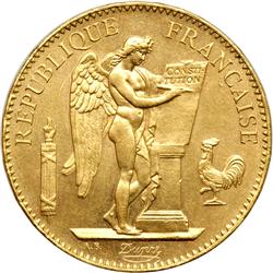 France. 100 Francs, 1879-A