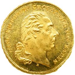 0563- German States -- Baden. 'Rhine Gold' Ducat, 1807