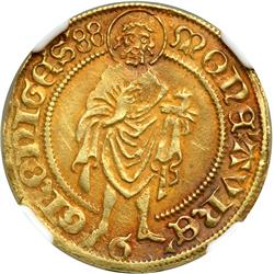 German States - Frankfurt am Main. 1 Goldgulden, ND (14