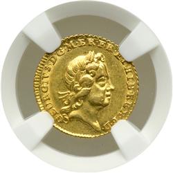 Great Britain. Quarter Guinea, 1718