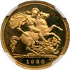 Image 2 : Great Britain. 1/2 Sovereign, 1980