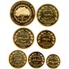 Image 1 : Jordan. Pattern 7 Piece Proof Set: 1, 5, 10, 50 Fils 1/
